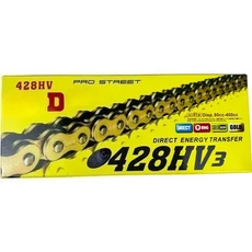 모터사이클 체인 520 428 136 링크 야마하 가와사키 스즈키 ATV 더트 바이크용 DID O-링, 01 DID428V 136LINKS