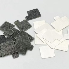 5P 소금물 화학전지 실험용 탄소 마그네슘 시트 전압차 교구 전자 수업 재료 어린이 양극 초등 교재 전도체