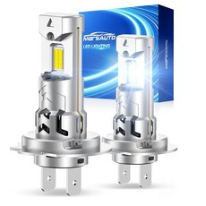 Marsauto 578 LED 전구 매우 밝은 400LM 2835 칩셋 LED 내부 돔 지도 도어 조명 전구 211-2 212-2 569 6411 6451 41mm 42mm 4, White, H7