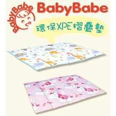 BabyBabe 摺疊墊 遊戲墊, 粉色獨角獸