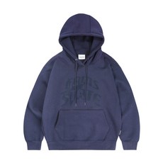 GAINSBORO 크랙 레터링 후드티_퍼플