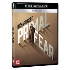 [블루레이] 프라이멀 피어 (1disc: 4K UHD Only) [Primal Fear]