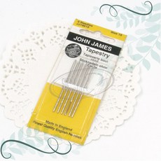 토이앤스티치/영국 존제임스 십자수 바늘-18호 최고급바늘-당일발송, 1개