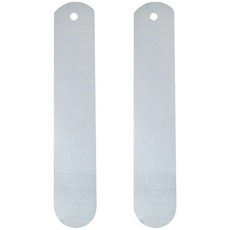 2개 알루미늄 양말 지그 금속 양말 지그 승화 스트레이트 보드 세팅 도구 열 프레스 염색용, 01 Silver, 01 Silver