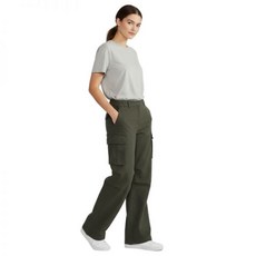 디스커버리 여성 기모 파라슈트 카고팬츠 DWPT96056