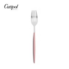 Cutipol MIO 粉紅柄霧面不銹鋼 點心叉 葡萄牙手工餐具, 1個