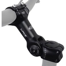 웨이크 바이크 스템 25.4 31.8 0-60도 90mm 110mm 130mm 산악자전거 로드바이크 MTB BMX 사이클링용 조절 가능, 31.8mm*130mm