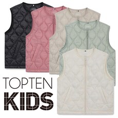 탑텐키즈 신제품 아동 키즈 경량 퀼팅 베스트 조끼