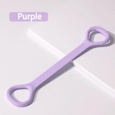 스트레치 스트랩 요가 텐셔너 도구 오픈 백 연습 어깨 스트레칭 벨트 탄성 밴드 운동, 1개, 1. PURPLE