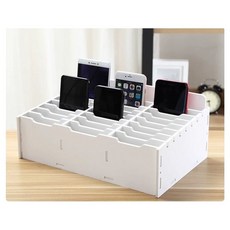 데스크 핸드폰 리모컨 멀티 수납함 테이블 소품 24칸sjl84woP