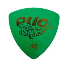 통기타 일렉 피크 톨텍스 삼각 0.46mm 진한녹색 기타피크 통기타피크