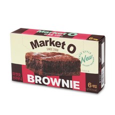 오리온 마켓오 브라우니 6p, 120g, 1개