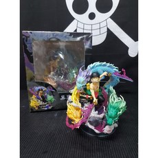 三刀流 三龍索隆 航海王 海賊王 索隆 公仔 模型 擺件, 1個