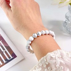 버드건강스토아 원석하울라이트 8mm 건강팔찌, 1개