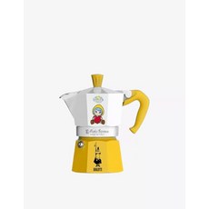 Bialetti Winter Wonderland 이탈리아 커피 메이커 레드 실버 알루미늄 컵 3개 - 브랜드: Bialetti - EAN: 8006363074520, 화이트/옐로우