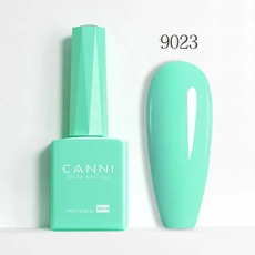 CANNI 2023 새로운 도착 9ml HEMA 프리 컬러 네일 젤 폴란드어 UV LED 광택 유기 세미 퍼머넌트 아트 래커