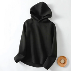 ORZQU 겨울 여성 루즈핏 기모 긴팔 상의 바람막이 캐주얼 도톰 후드