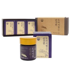 장수이야기 순진한 도라지청 선물세트 100g x 3개, 쇼핑백추가