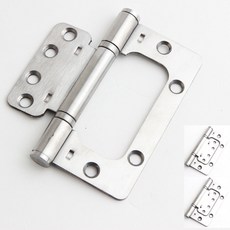 GDK 스텐 SUS 이지경첩 욕실 방문 부식방지 나사포함, 3개