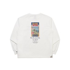 코닥 KODAK 비디오트래블 에어로쿨 긴팔 티셔츠 WHITE K6123LRL21WHT 198393