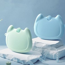 커버풀 교정기케이스 인비절라인 순바함 틀니 보관함 교정기통 치아 유지장치 의치 세척통, 민트