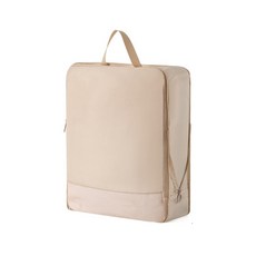 旅行壓縮袋 衣物壓縮包 行李箱收納袋 衣服收納袋 旅行必備, 1個, 中號-米色, 1個裝