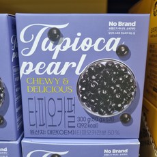 노브랜드 타피오카펄 수량 옵션, 1개, 1개입