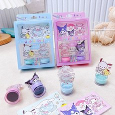 新款庫洛米卡通亞克力印章 兒童獎勵蓋章 幼兒園教師推薦, 1個, 1個小印章,三里鷗獎勵印章