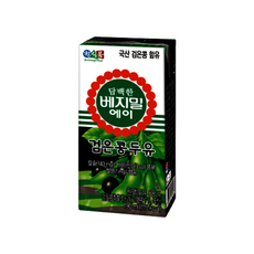 담백한 베지밀 A(에이) 검은콩 두유, 190ml, 1개