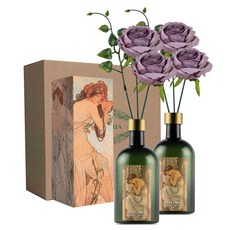 라플로리아 꽃 디퓨저, 2개, 500ml, S6.다시한번힘내요향/B13.장미-L12/바이올렛