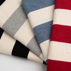 유명한원단 싱글원단 16수 다이마루 스트라이프 80cm 4종, 레드