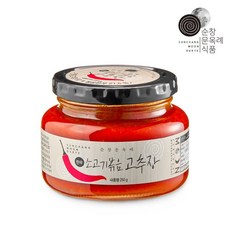 순창 문옥례 식품 한우소고기 볶음고추장 250g 유리용기