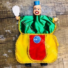 布袋戲掌中戲偶：西遊記、三國志系列，復古懷舊台灣味手偶戲偶, 1個, 膨風小二