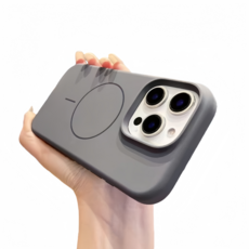 iPhone 13 Pro Max 磁吸手機殼 防摔保護殼, 鈦灰色, 1個