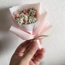 迷你小乾花束 浪漫永生花禮, 如圖所示 2