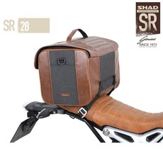 SHAD SR復古包 皮革 後座包 SR28 (約27公升) 旅行袋 摩斯達總代理, 1個