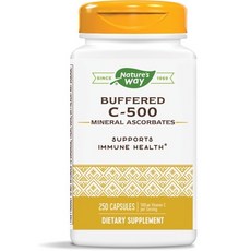 Nature's Way 緩釋維生素C-500膠囊, 1組, 250顆