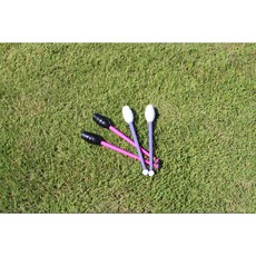 리미카 리듬체조 곤봉 36cm 리듬체조 수구 1쌍, 2개, 검정핑크