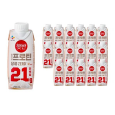 얼티브 프로틴 쌀밥맛, 250ml, 18개