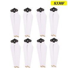 DJI配件 御Mavic Pro彩色槳葉8330F折疊螺旋槳葉機翼翅膀空拍機無人機維修配件, 8330F白色4對裝, 1個