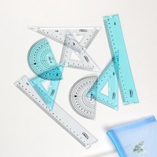 별봄샤인 삼각자각도기세트 직각자, 랜덤1개