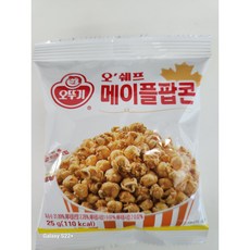 오뚜기 오'쉐프 메이플 팝콘, 3개, 25g