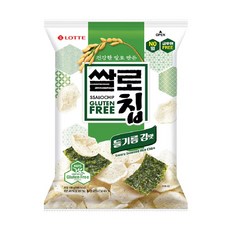 쌀로칩 들기름 김맛, 50g, 10개