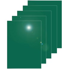 다한진 컬러 아크릴 A3(297mm420mm*3T) 두께3mm 미술용 그리기판 DIY용, 5개, 녹색