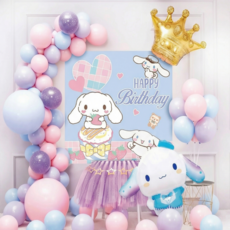 디어시즌 산리오 생일파티 풍선, 시나모롤, 1개 시나모롤, 1개