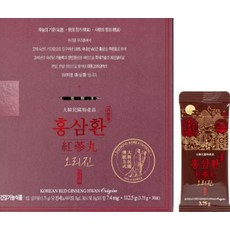 건강식품 보조식품 홍삼환 오리진 30포 KS, 1개, 1정