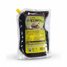 [오뚜기] 오쉐프 불고기버거소스 2kg (스파우트팩) 2개