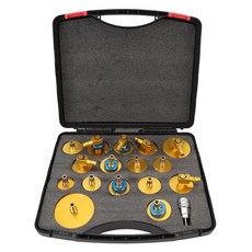 Generic 17피스 브레이크 블리더 어댑터 키트 마스터 실린더 알루미늄 세트 유체 키트 차량 오일용 225069 8586833024, Generic 17피스 브레이크 블리더 어댑터 키트,