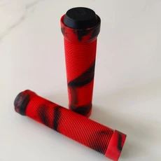 자전거 핸드 그립 다운힐 바이크 핸들 프로테이퍼 커프스 건틀렛 스쿠터 CBTZXC02, 02 Red, 1개