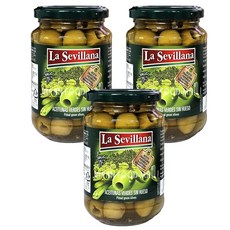 라세빌라나 그린 올리브, 370g, 3개